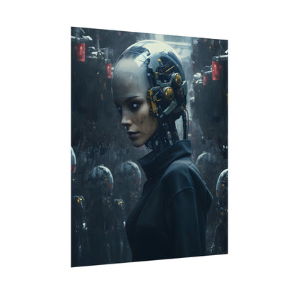 A group of charismatic thieves pull off a daring robotic art heist - Action - Poster