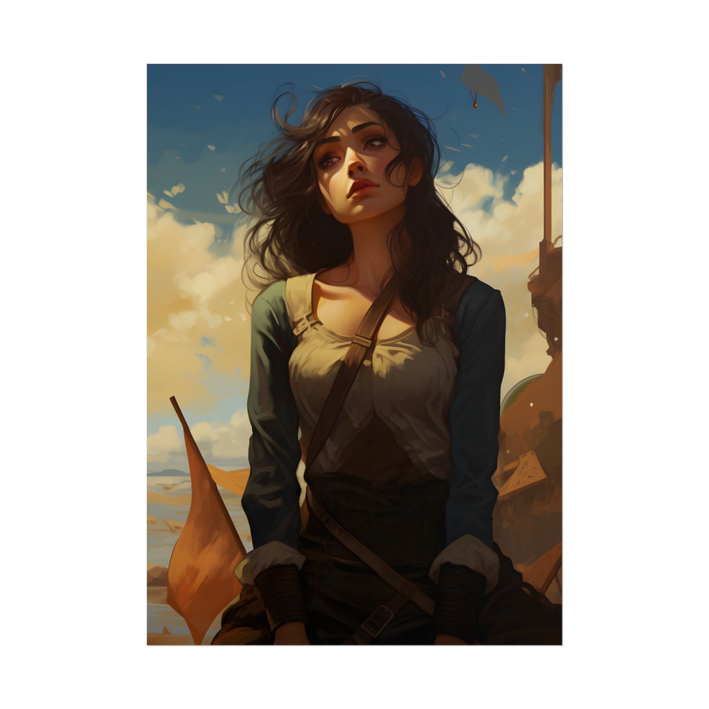 Green Thumb: A Moment of Natural Beauty - Poster