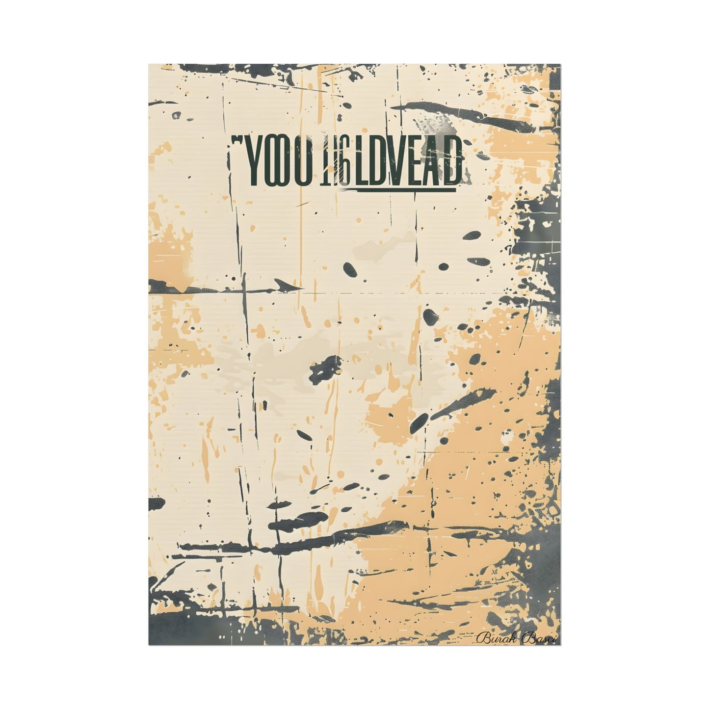 Vintage Distressed Batch 1: A Nostalgic Poster Artwork - Poster