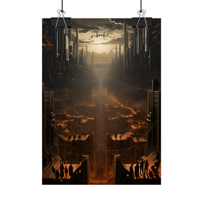 Dystopian Utopia: Opposite Worlds in Harmony - Poster