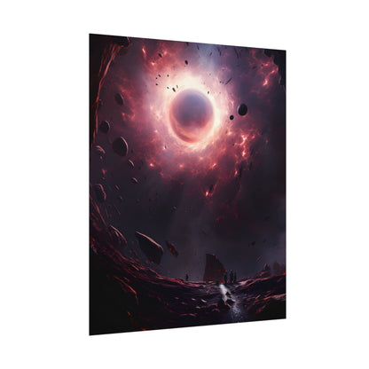 Cosmic Black Hole: Massive Planet in Stellar Orbit - Poster