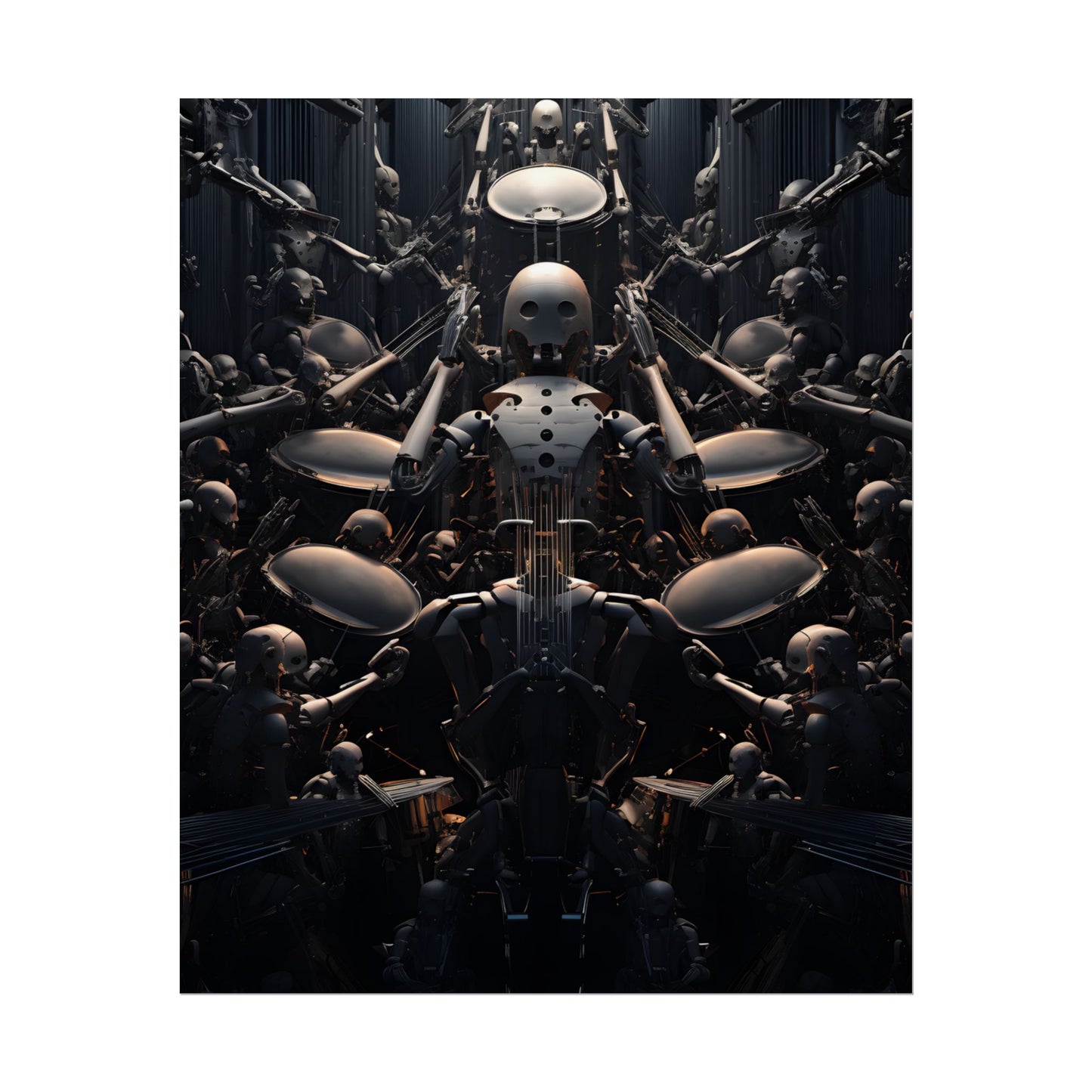 Harmony from the Aditorium: Robot Orchestra in Perfect Rhythm - Poster
