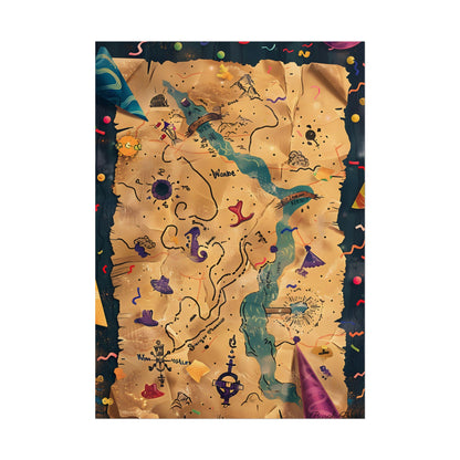 Whimsical Cartoon Portrait: Gentle Illustration of a Hero's Nose - Poster