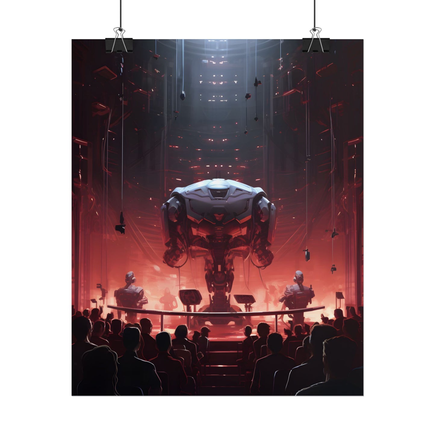 Robot Symphony: Mechanical Music Performance Art - Poster
