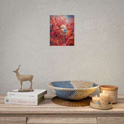 Celestial Landscape: Peaceful Skies and Waterfront Serenity - Poster