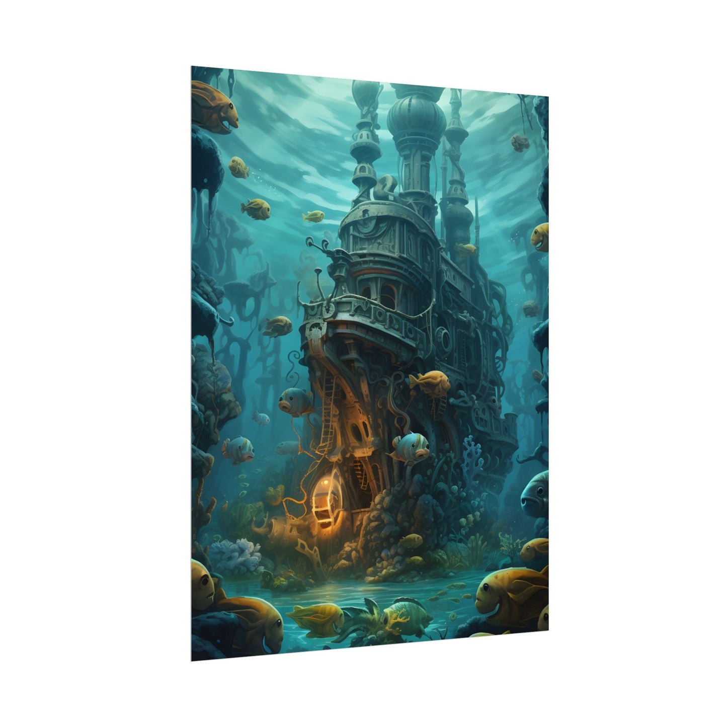 Steampunk Underwater Adventure: Captain Nemos Quest - Poster
