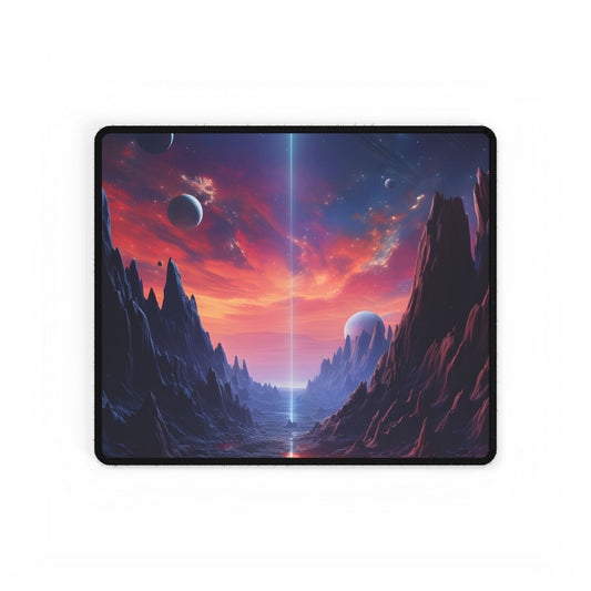 Black Hole Odyssey: A Massive Planet in Space - Desk Mat