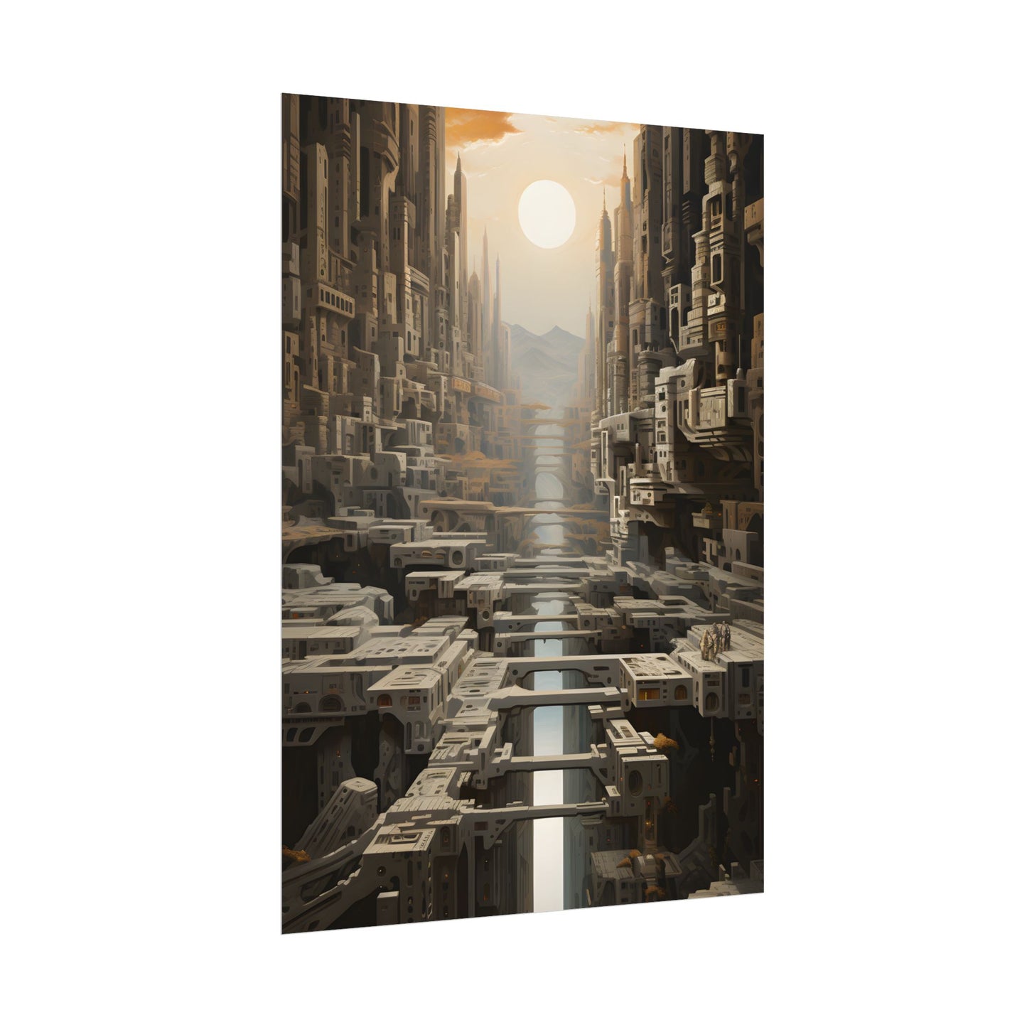 Perfect yet Oppressive: Dystopian Harmony - Poster