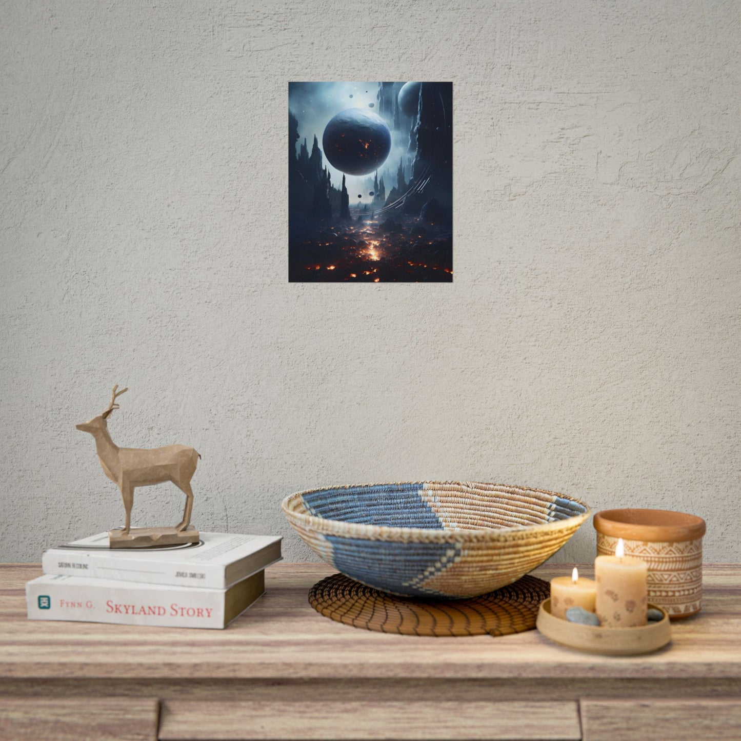 Stellar Encounter: Black Hole Cosmic Mystery - Poster