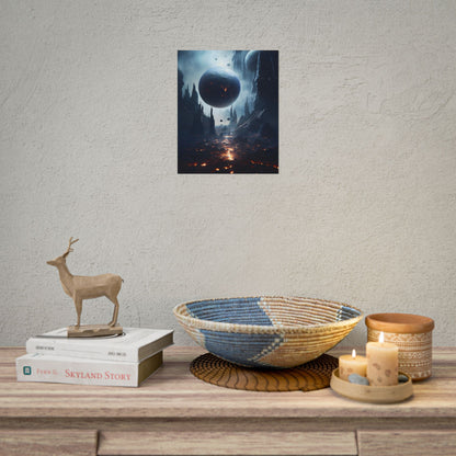 Stellar Encounter: Black Hole Cosmic Mystery - Poster