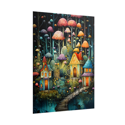 Enchanted Forest Fairies: A Classic Whimsical Artwork - Poster