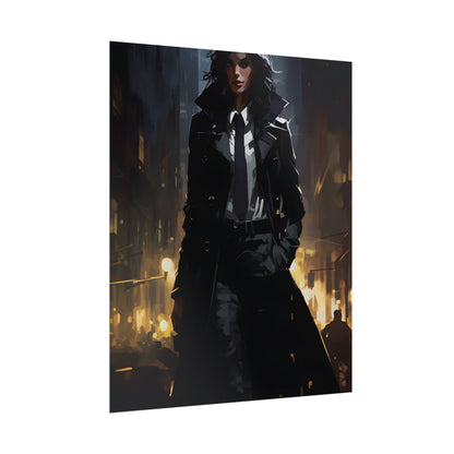 Urban Fantasy Detective: Mystery in City Streets - Poster