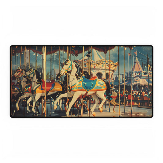 Vintage Disney World Disneyland Attraction Poster: Cinderella Castle - Desk Mat