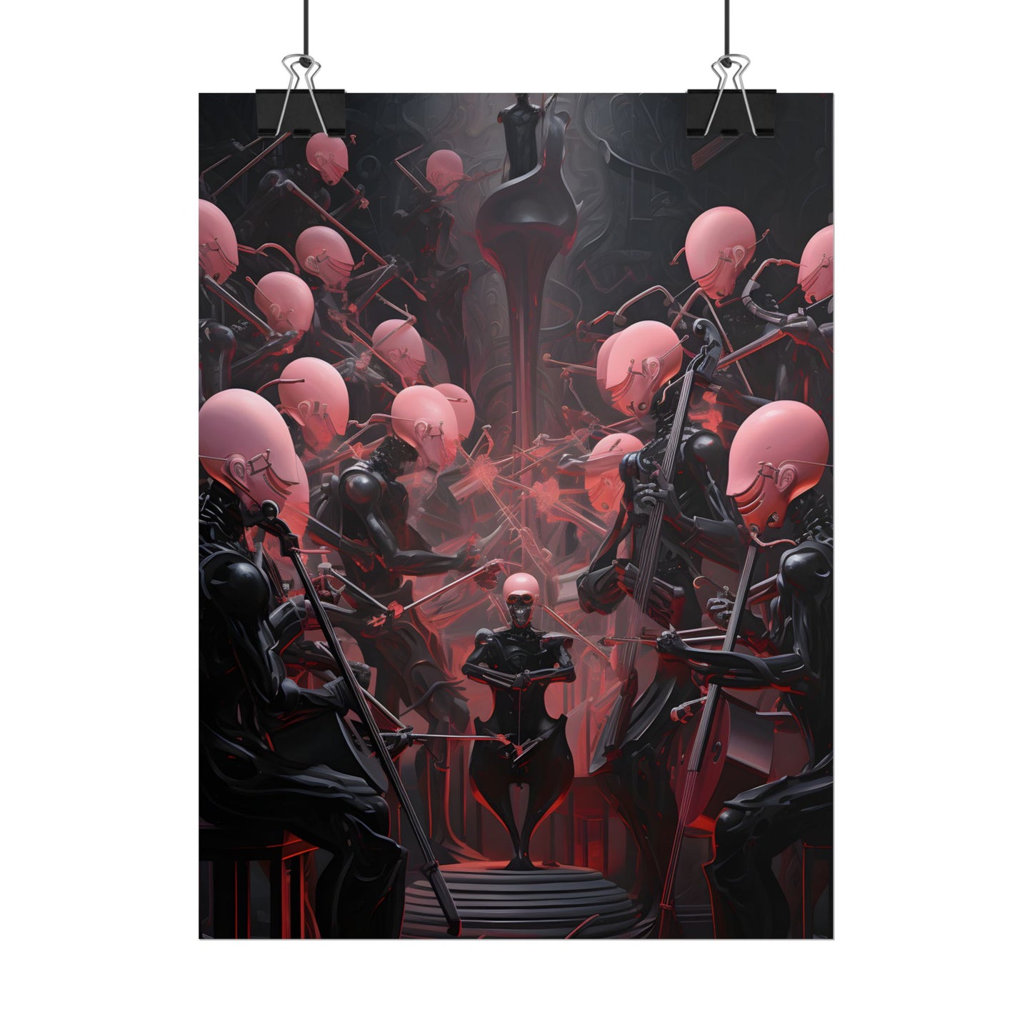 Robot Symphony: A Sentient Orchestra of Robots in Harmony - Poster