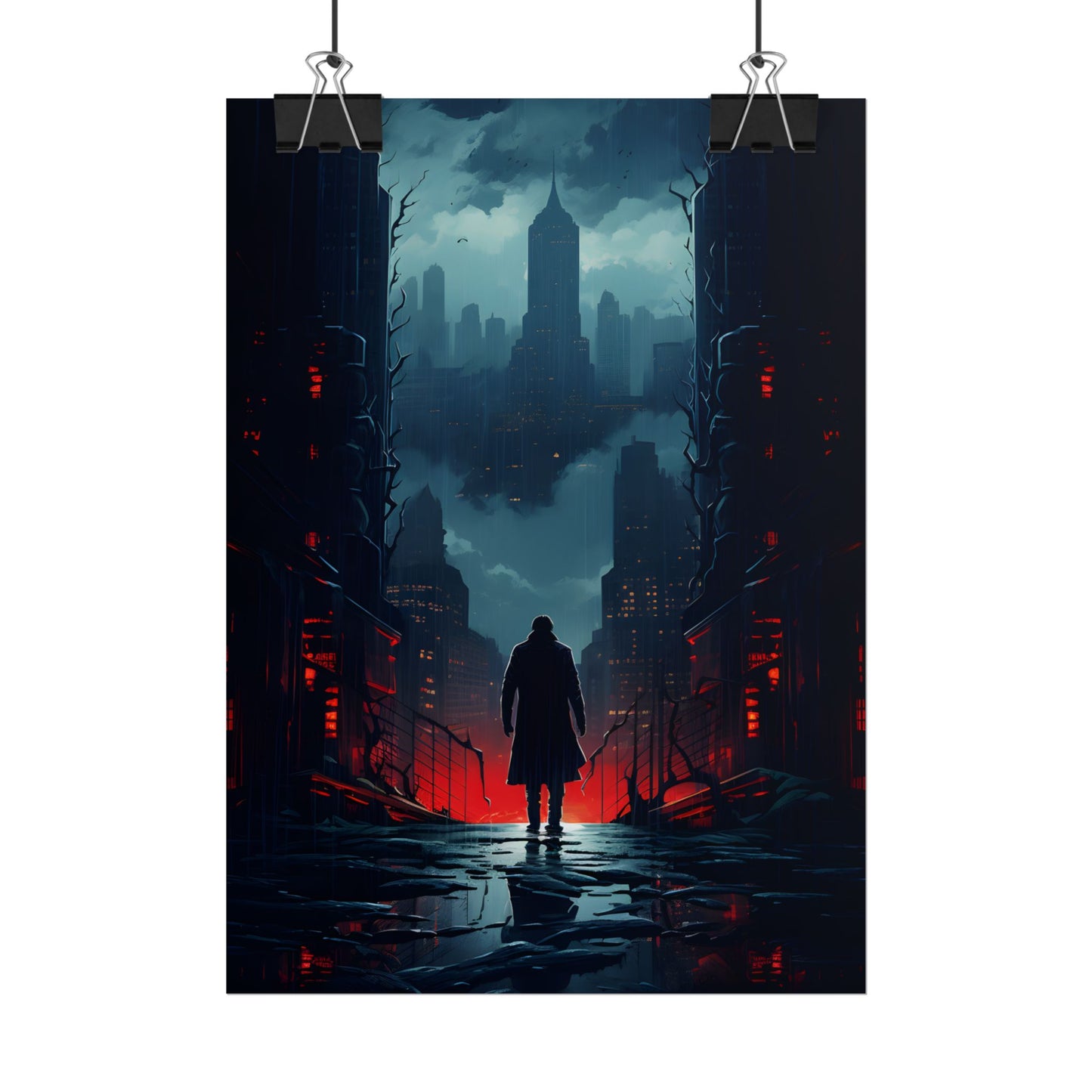 Urban Fantasy Detective: Mystery Artwork - Poster
