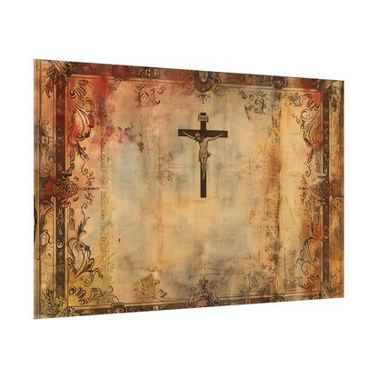 Vintage Biblical Art Print: A Historical Scene - Poster