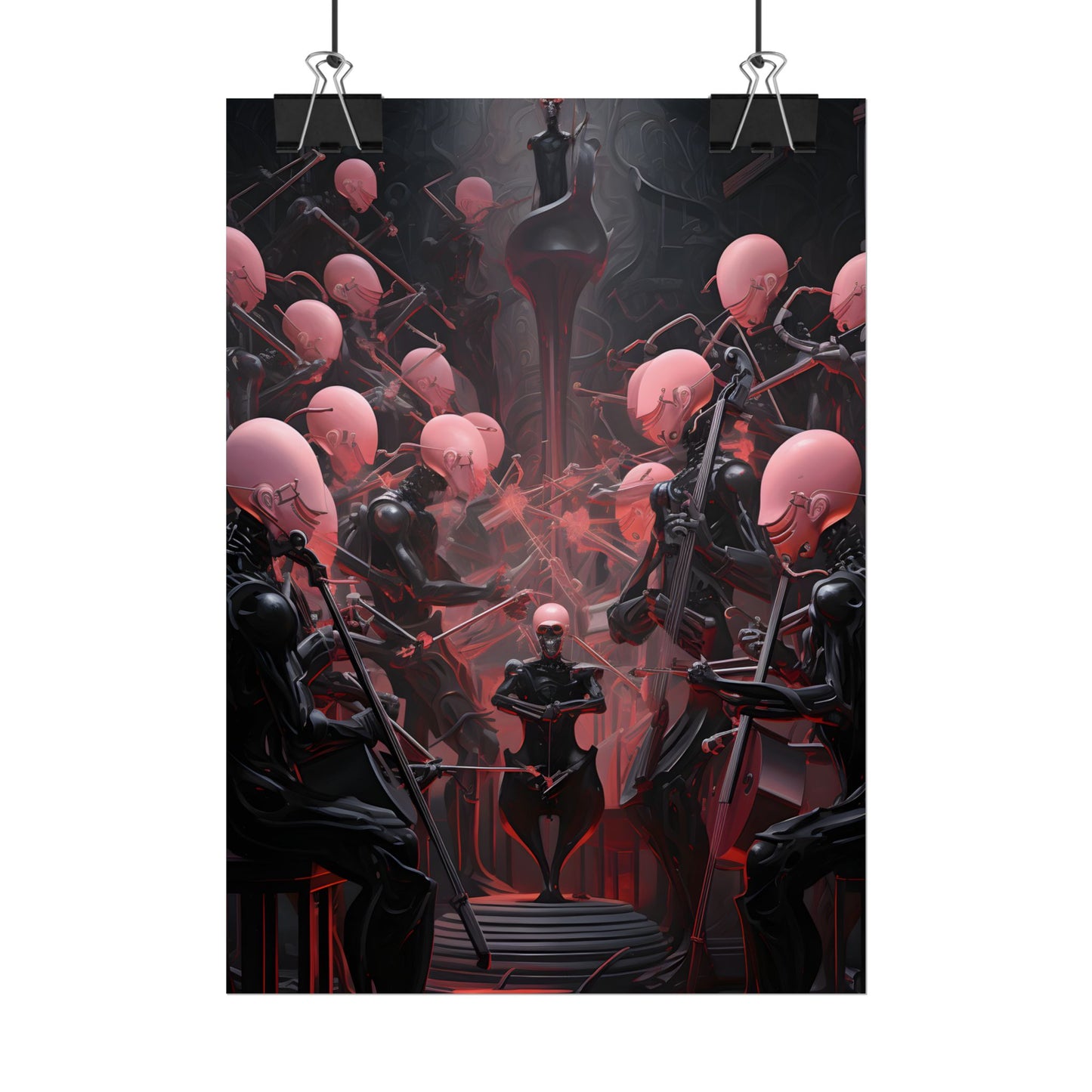Robot Symphony: A Sentient Orchestra of Robots in Harmony - Poster