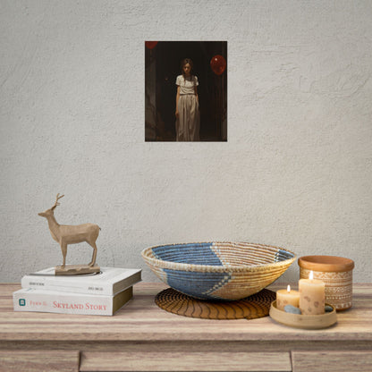 Natural Garden Stroll: Person in Nature Photography - Poster