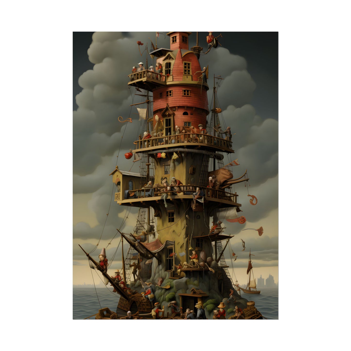 Swashbuckling Time Travelers: A Crew of Pirate Adventurers - Poster