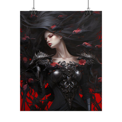 Enigmatic Songbird: Nature's Guardian Art - Poster