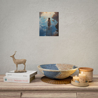 Casual Moment: Person Outdoor Portrait - Poster