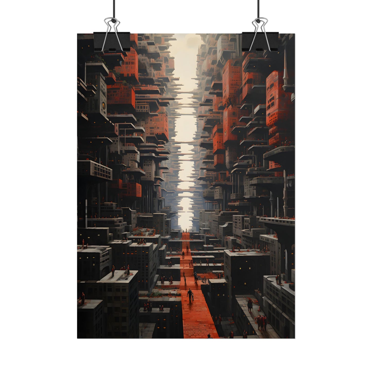 Hope in Desolation: A Dystopian Utopia - Poster