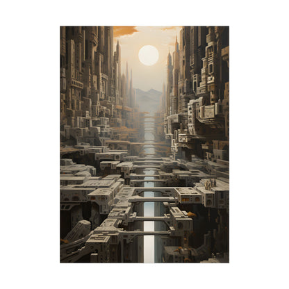 Perfect yet Oppressive: Dystopian Harmony - Poster