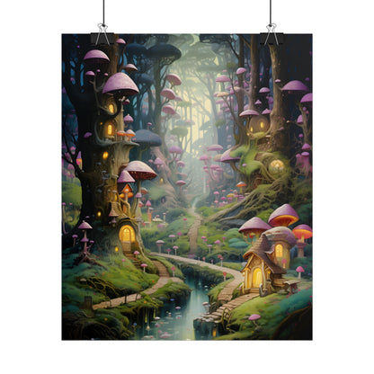 Enchanted Forest Adventure: Vibrant Artwork of Six Brothers - Poster