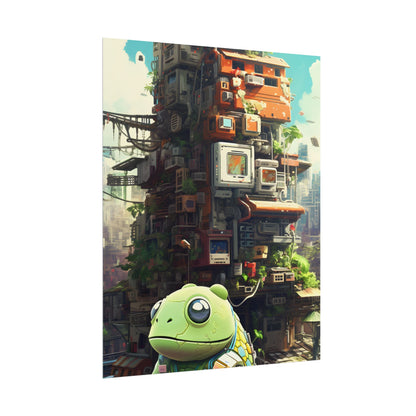 Pixel Play: Colorful Cyberpet Community - Poster