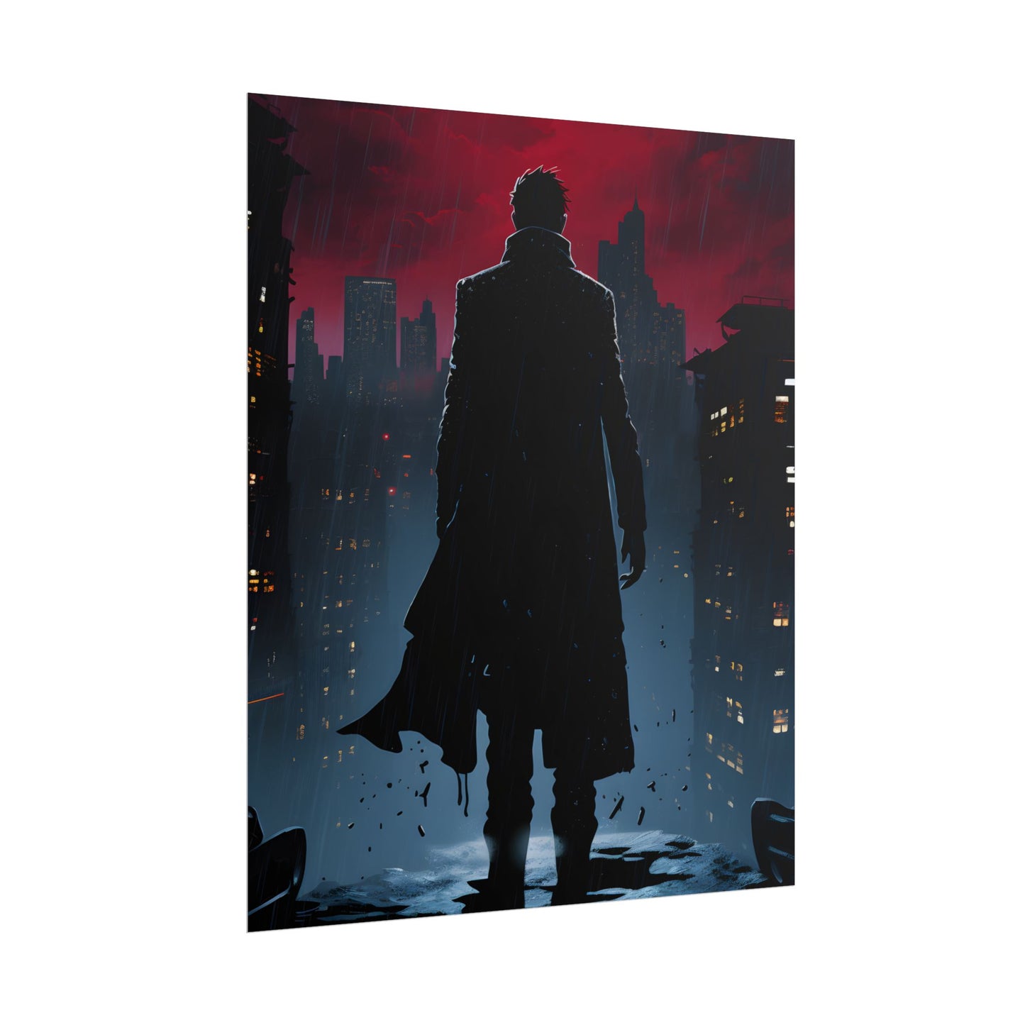Urban Fantasy Detective: Book Cover Art - Poster