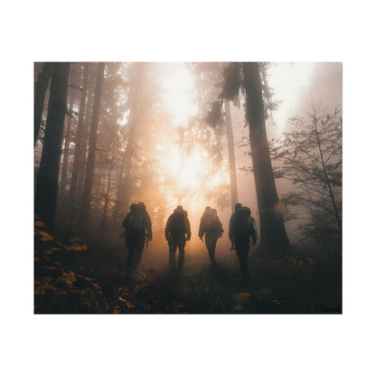 Adventure Through The Mysterious Forest: Group Expedition - Poster