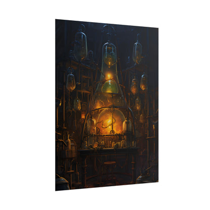 Mysterious Lab: Scientific Secrets in Darkness - Poster