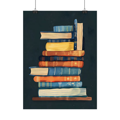 Custom Book Art: Literary Illustration - Poster