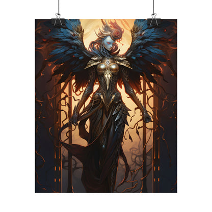 The Dark Guardian: Mysterious Protector of the Rocky Surface - Poster