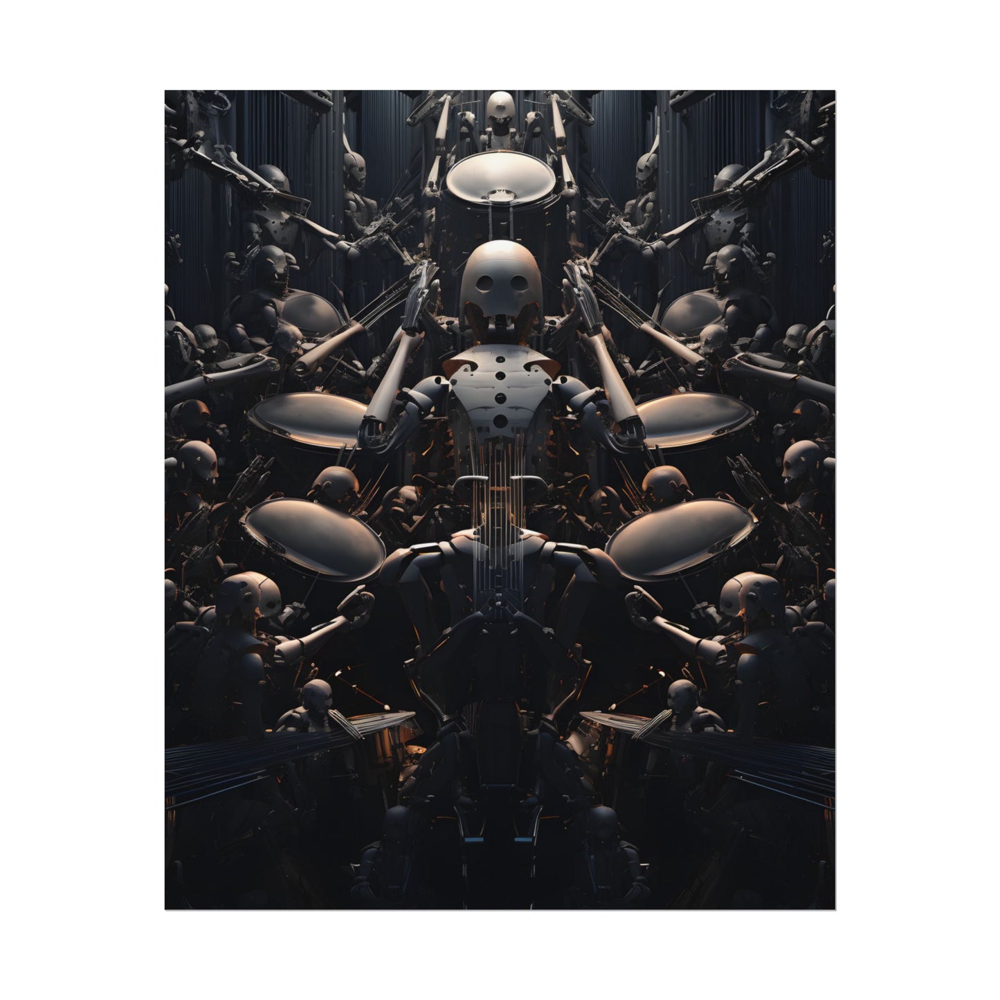 Harmony from the Aditorium: Robot Orchestra in Perfect Rhythm - Poster