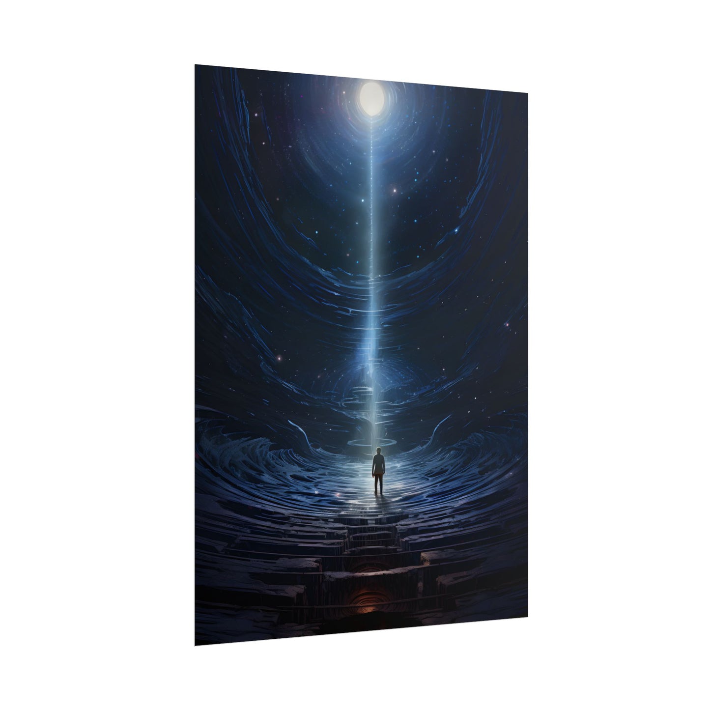 Intrepid Space Explorer: A Journey Through Stars and Galaxies - Poster