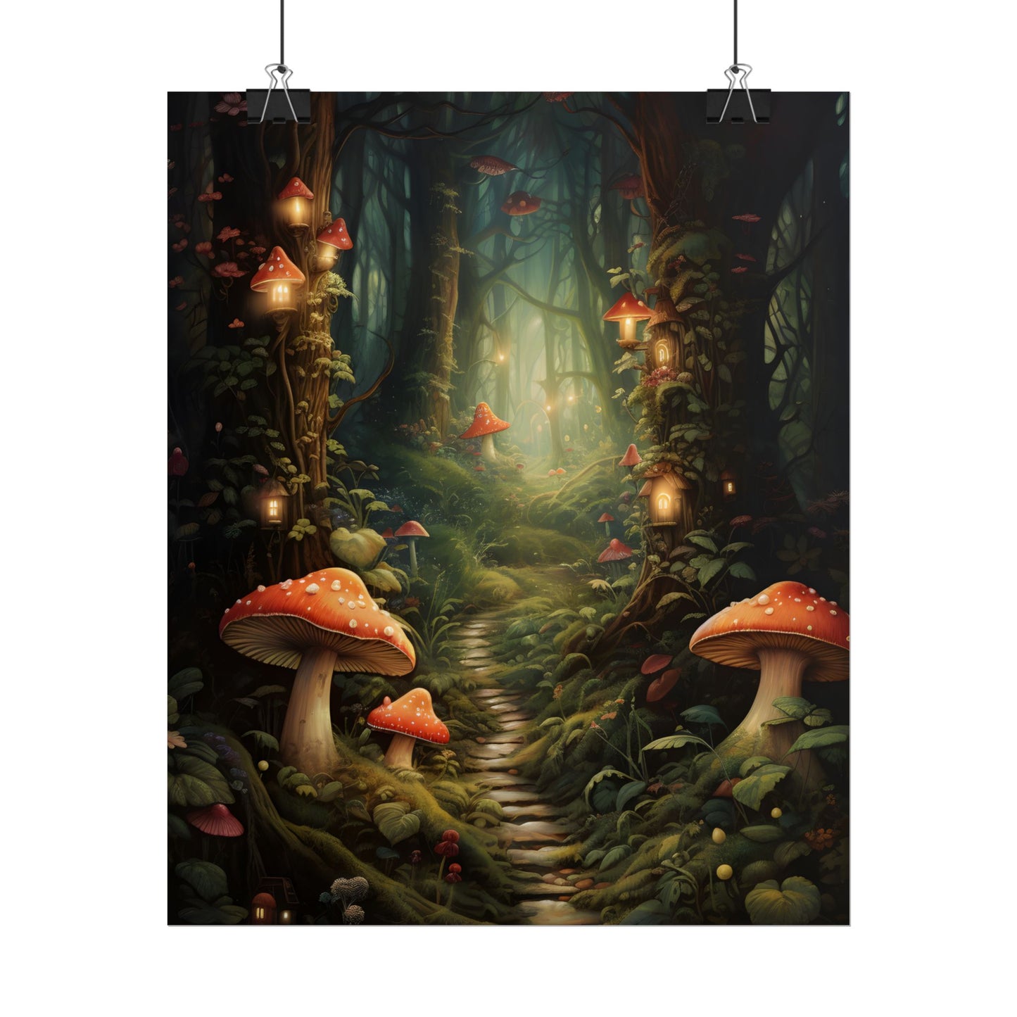 Enchanted Forest: A Whimsical Fairy Tale World of Six Brothers - Poster