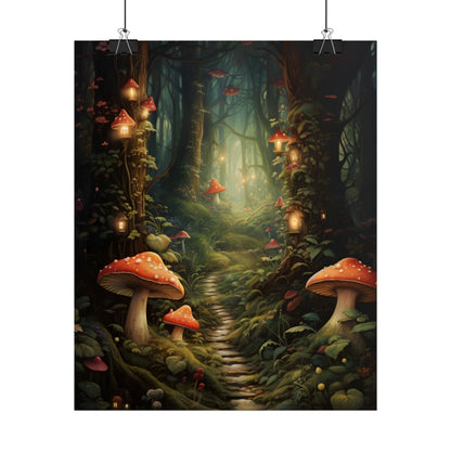 Enchanted Forest: A Whimsical Fairy Tale World of Six Brothers - Poster
