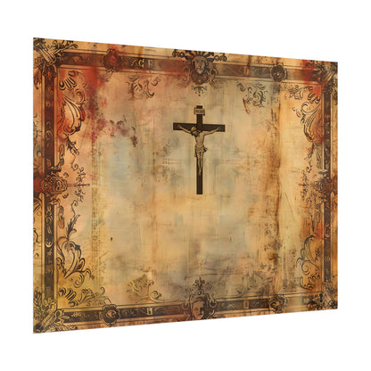 Vintage Biblical Art Print: A Historical Scene - Poster