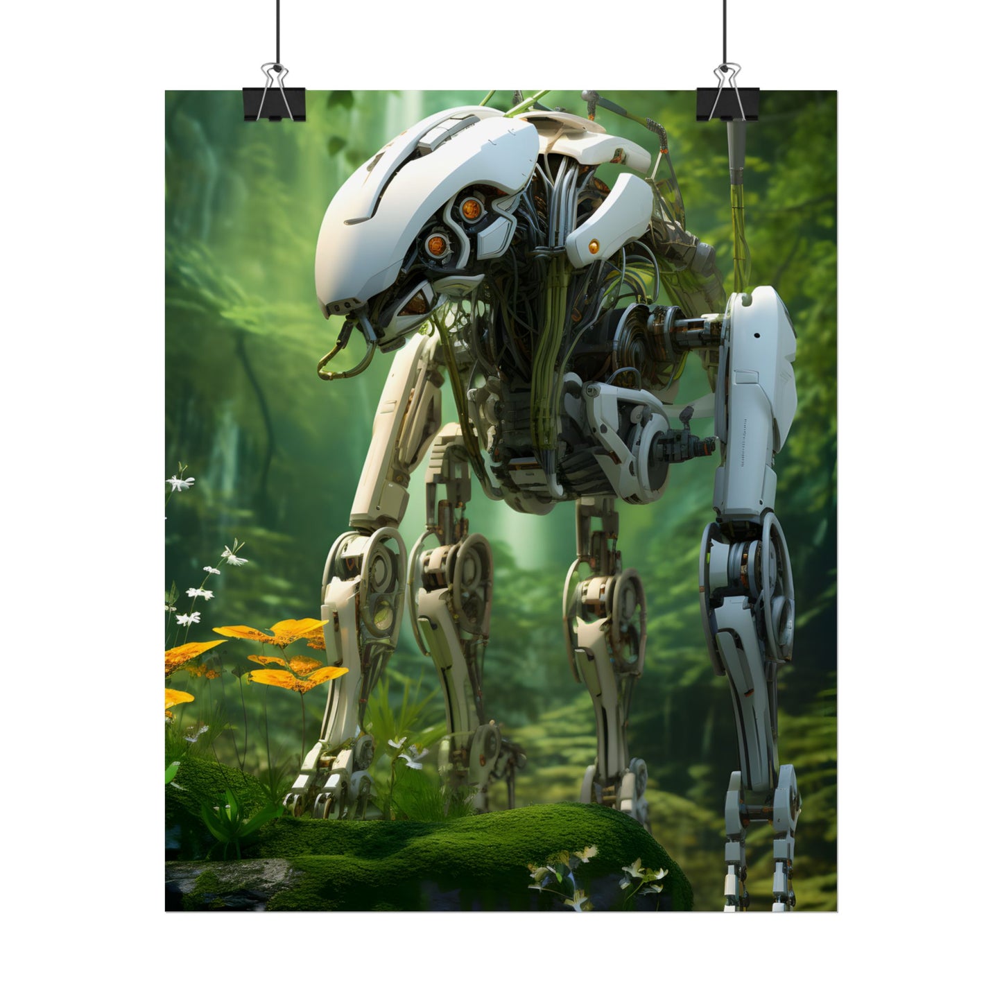 Robotic Wildlife Sanctuary: AI-Operated Oasis - Poster