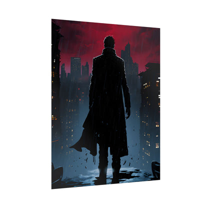 Urban Fantasy Detective: Book Cover Art - Poster