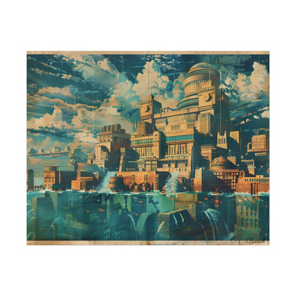 Vintage Travel Poster: Explore The Underwater Destination - Poster