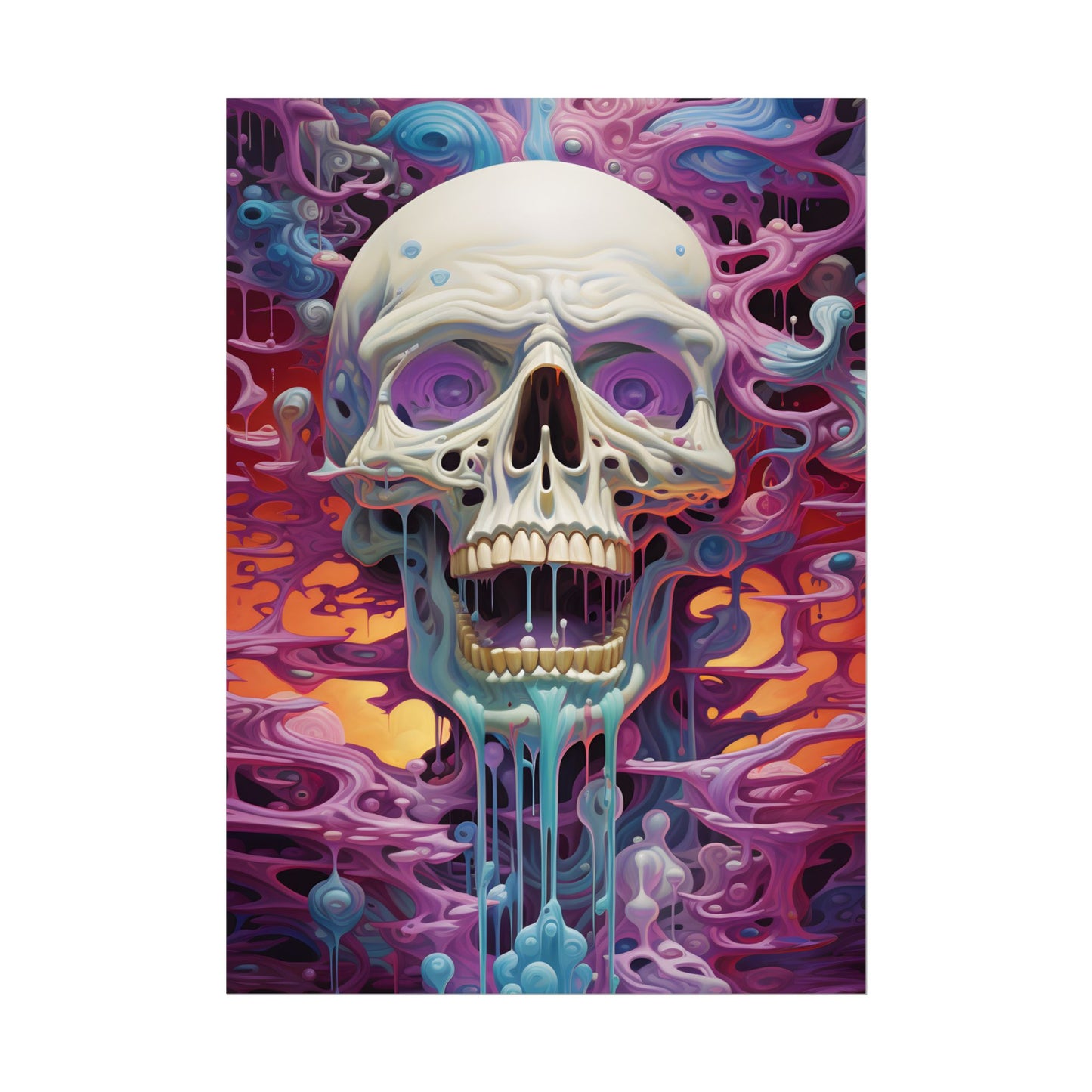Surreal Landscape: Tears in Reality with 6 Portals and Rifts - Poster