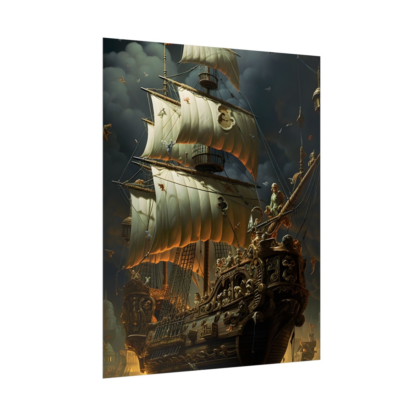 Swashbuckling Time-Traveling Pirate Crew: Artwork - Poster