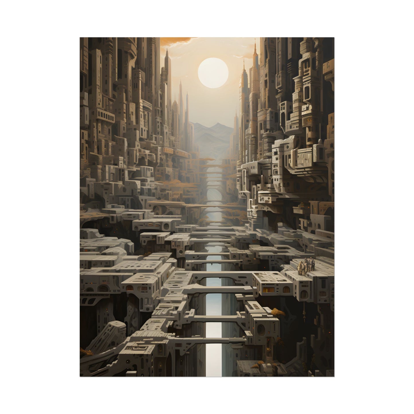 Perfect yet Oppressive: Dystopian Harmony - Poster