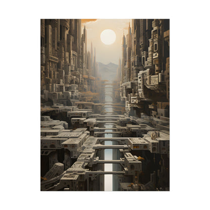 Perfect yet Oppressive: Dystopian Harmony - Poster