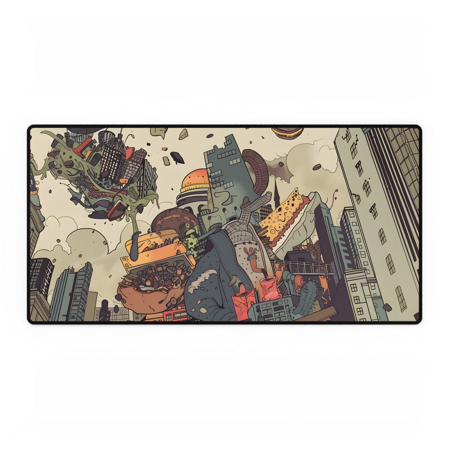 Heroic Figure in Spotlight: Voice of a Music Legend - Desk Mat