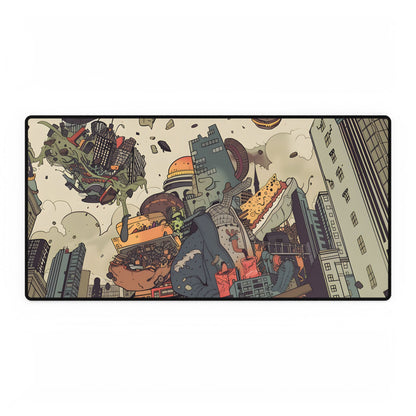 Heroic Figure in Spotlight: Voice of a Music Legend - Desk Mat