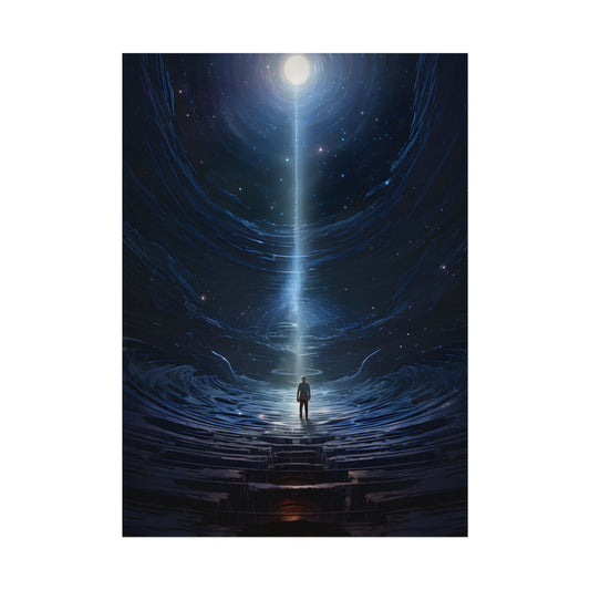 Intrepid Space Explorer: A Journey Through Stars and Galaxies - Poster