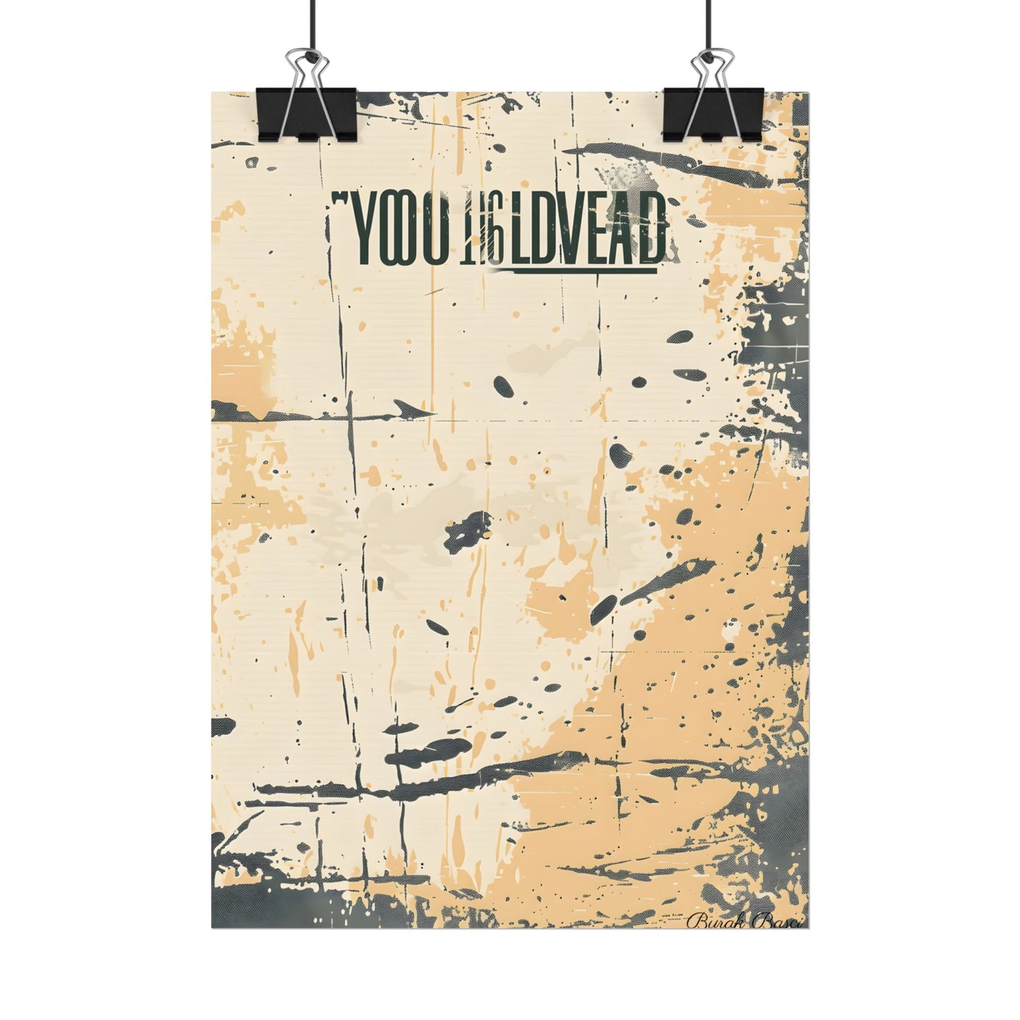 Vintage Distressed Batch 1: A Nostalgic Poster Artwork - Poster